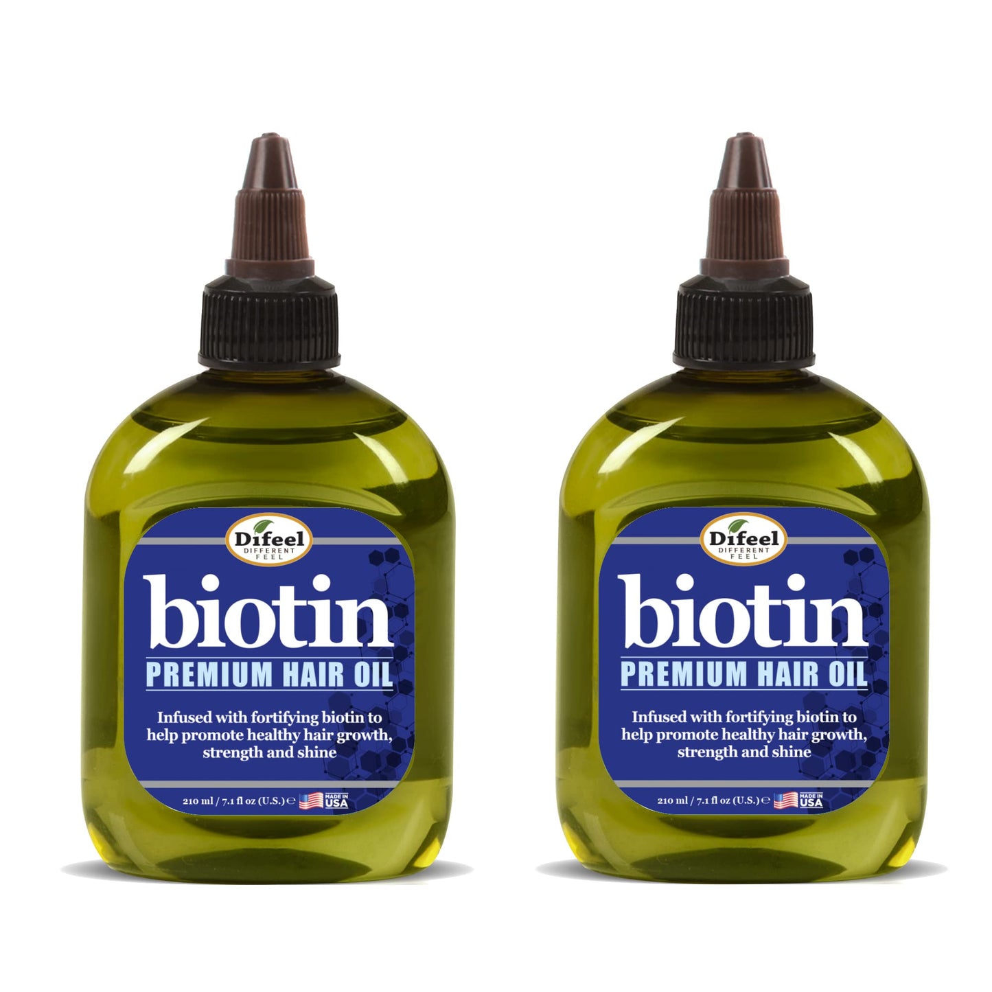Difeel Rosemary and Mint Premium Hair Oil with Biotin 7.1 oz. - Natural Rosemary Oil for Hair Growth & Biotin
