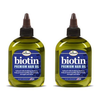 Difeel Rosemary and Mint Premium Hair Oil with Biotin 7.1 oz. - Natural Rosemary Oil for Hair Growth & Biotin